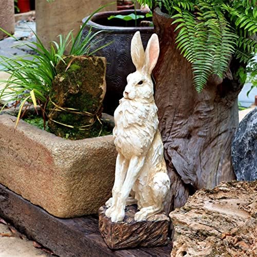Realistic Large Rabbit Statue Garden Decor 30 High