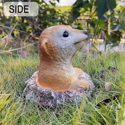 WTREEW Meerkat Garden Statue - Playful Outdoor Decor