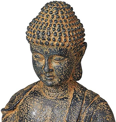 John Timberland Sitting Buddha 21 Inch Outdoor Water Feature