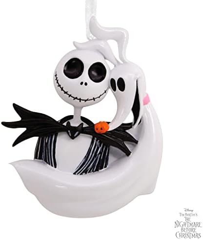 Hallmark Disney Tim Burton Nightmare Before Christmas Jack Skellington Zero Ornament
