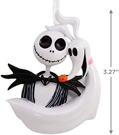 Hallmark Disney Tim Burton Nightmare Before Christmas Jack Skellington Zero Ornament