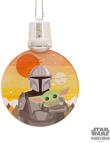 Hallmark The Mandalorian and Grogu Christmas Ornament with Light